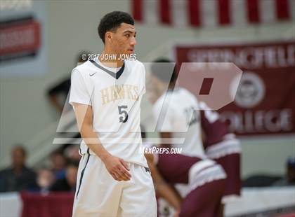 Thumbnail 1 in Hudson Catholic vs St Anthony (Spalding Hoophall Classic) photogallery.
