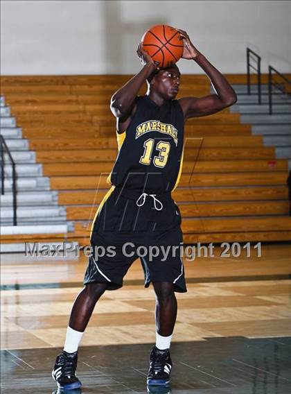 Thumbnail 3 in Fort Bend Marshall vs. La Marque (McDonald's Texas Invitational) photogallery.
