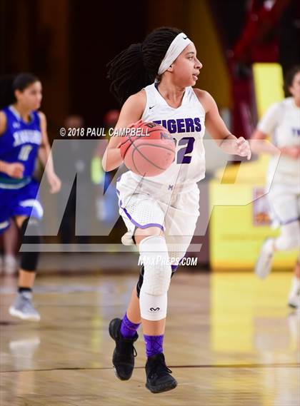 Thumbnail 3 in Millennium vs Xavier (AIA D6 Semifinal) photogallery.