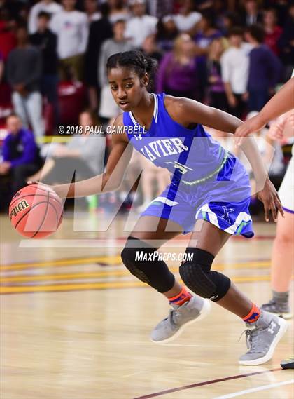 Thumbnail 2 in Millennium vs Xavier (AIA D6 Semifinal) photogallery.