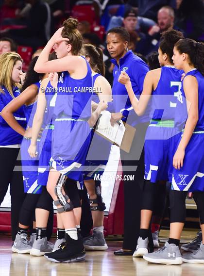 Thumbnail 2 in Millennium vs Xavier (AIA D6 Semifinal) photogallery.