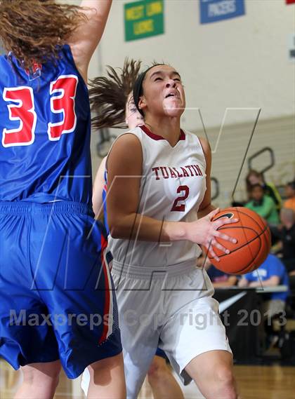 Thumbnail 2 in Lebanon vs. Tualatin (Nike Interstate Shootout) photogallery.