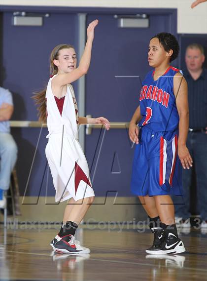 Thumbnail 3 in Lebanon vs. Tualatin (Nike Interstate Shootout) photogallery.