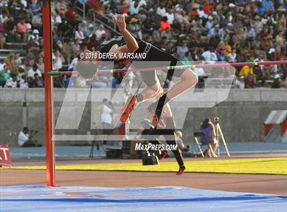 Thumbnail 3 in CIF State Track and Field Championships (Boys High Jump Qualifying) photogallery.
