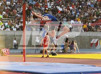Thumbnail 2 in CIF State Track and Field Championships (Boys High Jump Qualifying) photogallery.