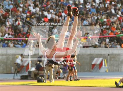 Thumbnail 3 in CIF State Track and Field Championships (Boys High Jump Qualifying) photogallery.