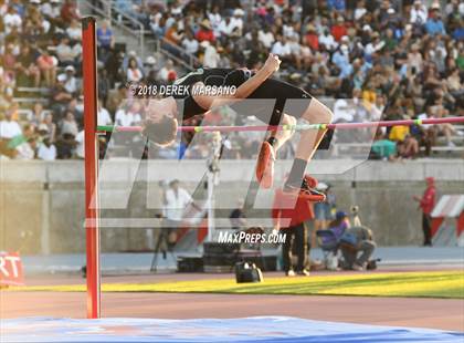 Thumbnail 3 in CIF State Track and Field Championships (Boys High Jump Qualifying) photogallery.
