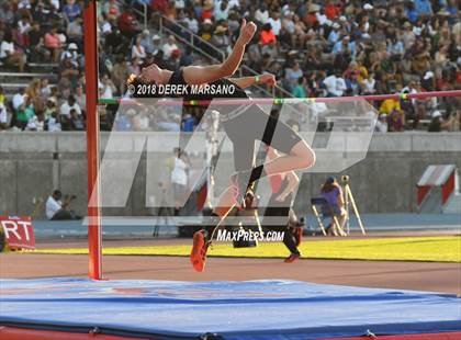 Thumbnail 2 in CIF State Track and Field Championships (Boys High Jump Qualifying) photogallery.