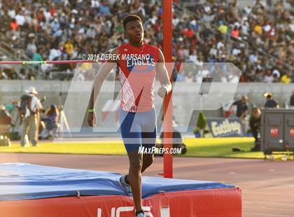 Thumbnail 3 in CIF State Track and Field Championships (Boys High Jump Qualifying) photogallery.