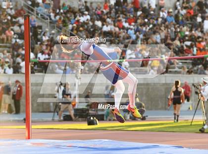Thumbnail 3 in CIF State Track and Field Championships (Boys High Jump Qualifying) photogallery.