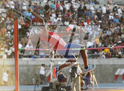 Thumbnail 2 in CIF State Track and Field Championships (Boys High Jump Qualifying) photogallery.