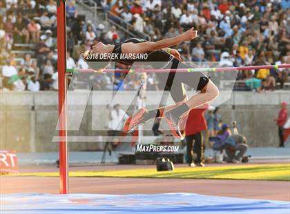 Thumbnail 2 in CIF State Track and Field Championships (Boys High Jump Qualifying) photogallery.