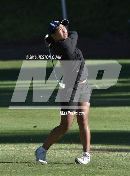 Thumbnail 2 in CIF Southern Section Girls Golf Championships photogallery.