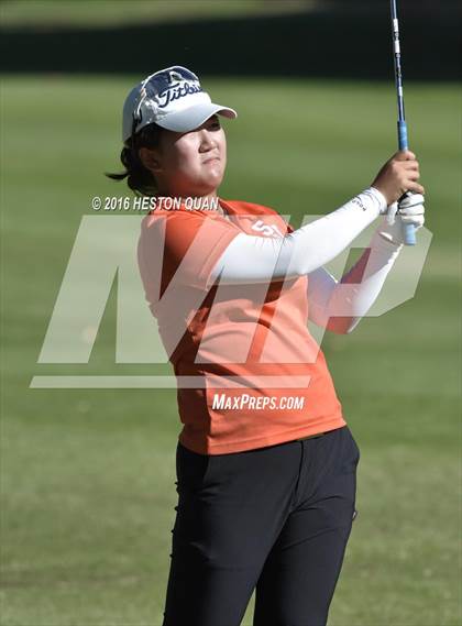 Thumbnail 3 in CIF Southern Section Girls Golf Championships photogallery.