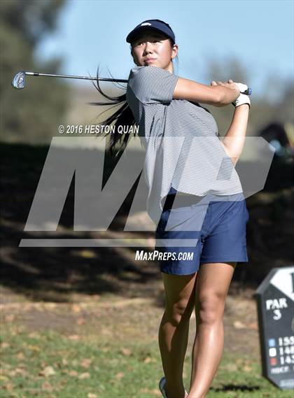 Thumbnail 2 in CIF Southern Section Girls Golf Championships photogallery.