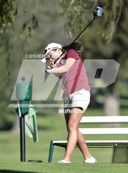 Thumbnail 3 in CIF Southern Section Girls Golf Championships photogallery.