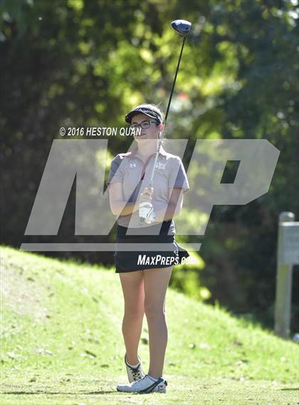Thumbnail 2 in CIF Southern Section Girls Golf Championships photogallery.