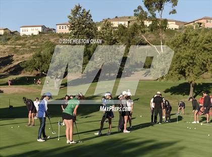 Thumbnail 2 in CIF Southern Section Girls Golf Championships photogallery.