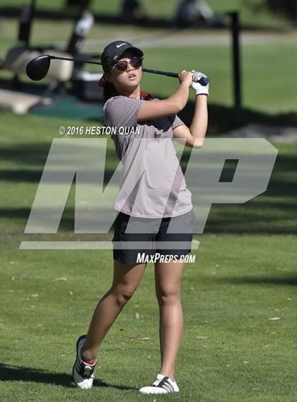 Thumbnail 2 in CIF Southern Section Girls Golf Championships photogallery.