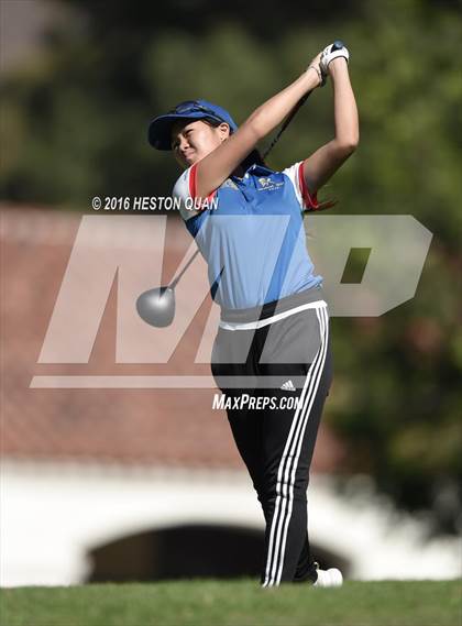 Thumbnail 3 in CIF Southern Section Girls Golf Championships photogallery.