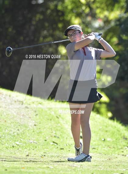 Thumbnail 3 in CIF Southern Section Girls Golf Championships photogallery.