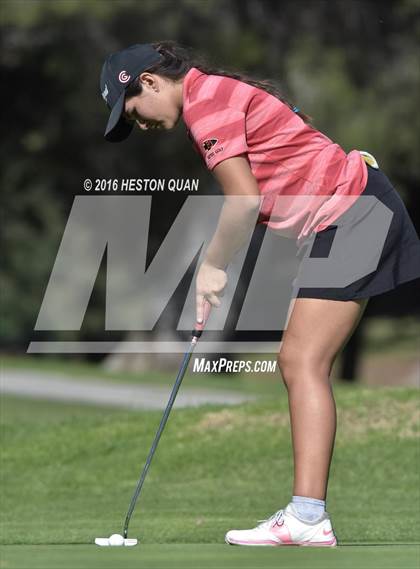 Thumbnail 3 in CIF Southern Section Girls Golf Championships photogallery.