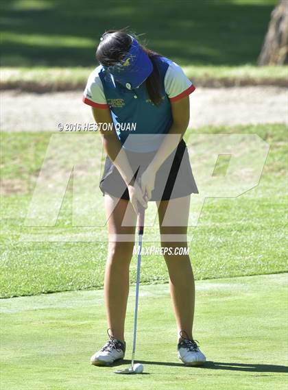 Thumbnail 3 in CIF Southern Section Girls Golf Championships photogallery.