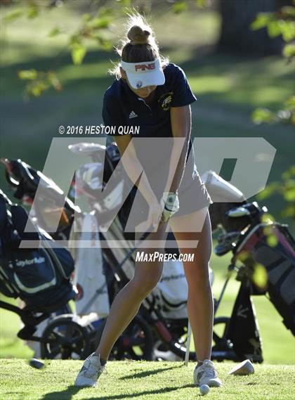 Thumbnail 2 in CIF Southern Section Girls Golf Championships photogallery.