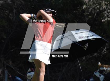 Thumbnail 3 in CIF Southern Section Girls Golf Championships photogallery.