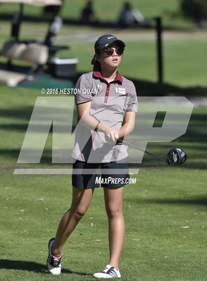 Thumbnail 3 in CIF Southern Section Girls Golf Championships photogallery.