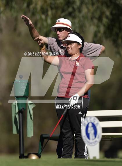 Thumbnail 2 in CIF Southern Section Girls Golf Championships photogallery.