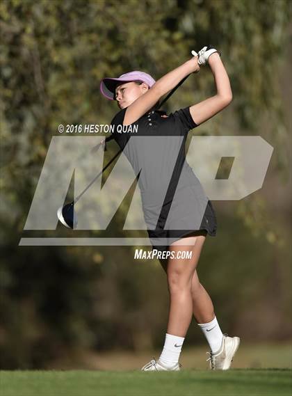 Thumbnail 1 in CIF Southern Section Girls Golf Championships photogallery.