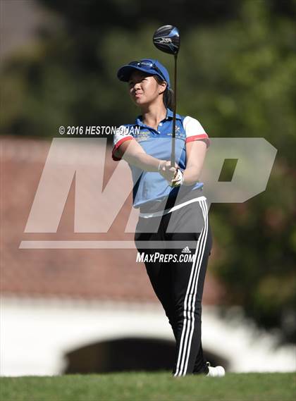 Thumbnail 3 in CIF Southern Section Girls Golf Championships photogallery.