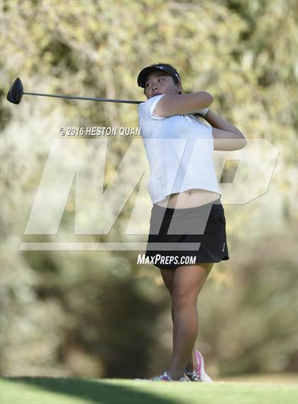 Thumbnail 2 in CIF Southern Section Girls Golf Championships photogallery.