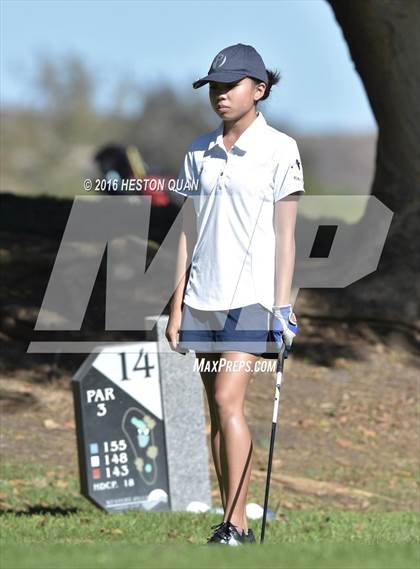 Thumbnail 2 in CIF Southern Section Girls Golf Championships photogallery.