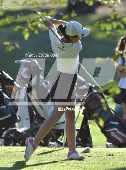 Thumbnail 3 in CIF Southern Section Girls Golf Championships photogallery.