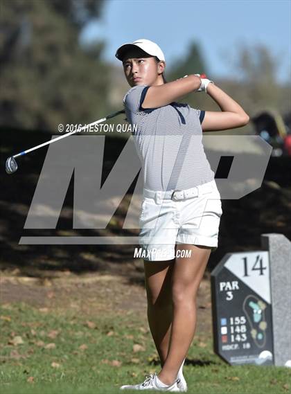 Thumbnail 3 in CIF Southern Section Girls Golf Championships photogallery.