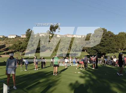 Thumbnail 1 in CIF Southern Section Girls Golf Championships photogallery.
