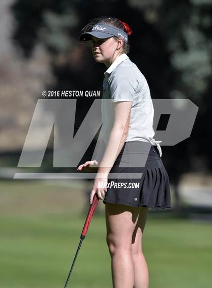 Thumbnail 3 in CIF Southern Section Girls Golf Championships photogallery.