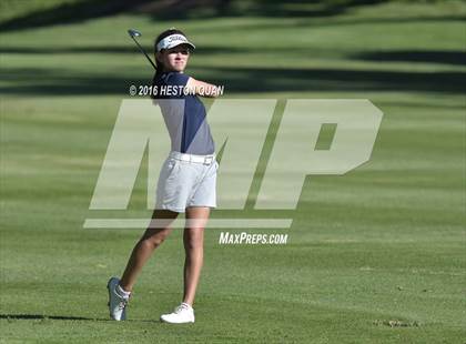 Thumbnail 2 in CIF Southern Section Girls Golf Championships photogallery.