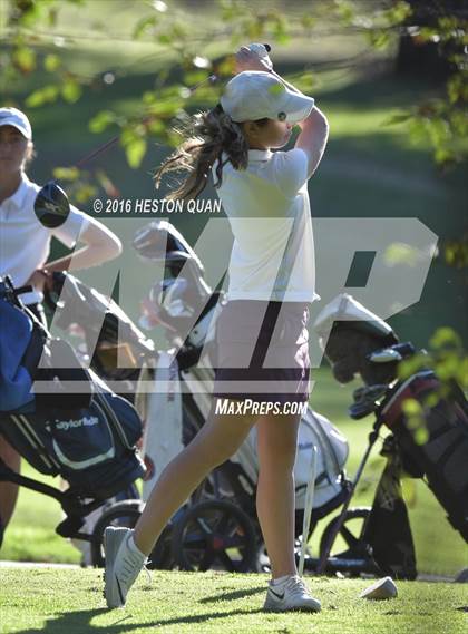 Thumbnail 2 in CIF Southern Section Girls Golf Championships photogallery.