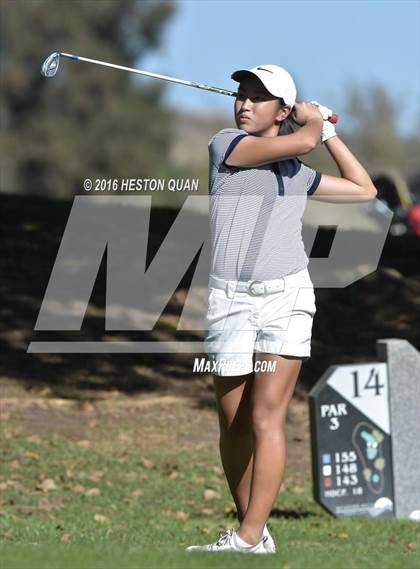 Thumbnail 2 in CIF Southern Section Girls Golf Championships photogallery.