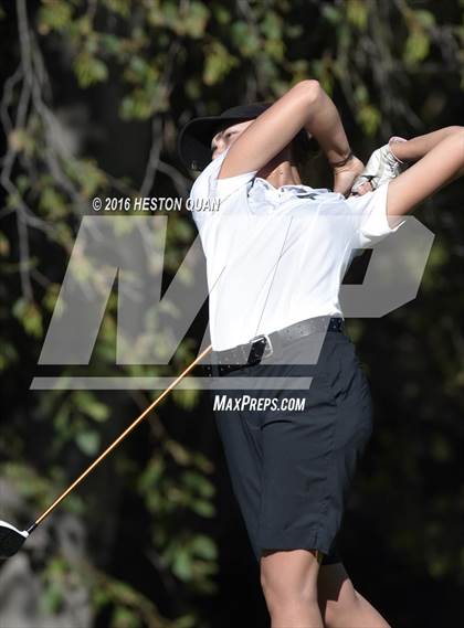 Thumbnail 3 in CIF Southern Section Girls Golf Championships photogallery.