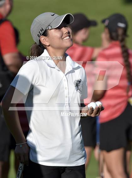 Thumbnail 3 in CIF Southern Section Girls Golf Championships photogallery.