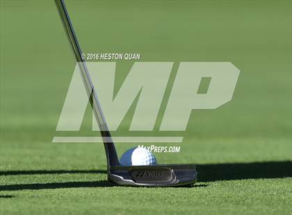 Thumbnail 3 in CIF Southern Section Girls Golf Championships photogallery.
