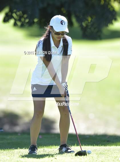 Thumbnail 2 in CIF Southern Section Girls Golf Championships photogallery.