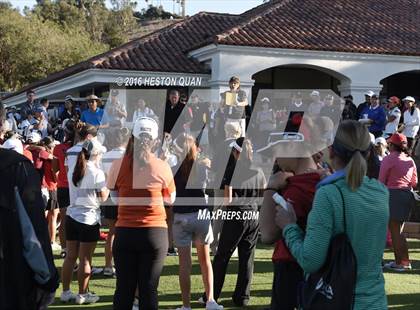 Thumbnail 3 in CIF Southern Section Girls Golf Championships photogallery.