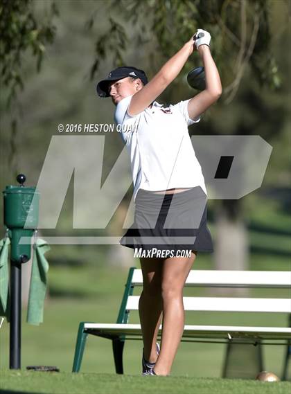 Thumbnail 3 in CIF Southern Section Girls Golf Championships photogallery.