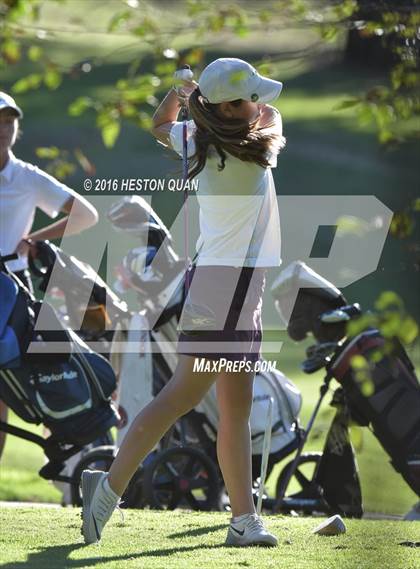 Thumbnail 3 in CIF Southern Section Girls Golf Championships photogallery.