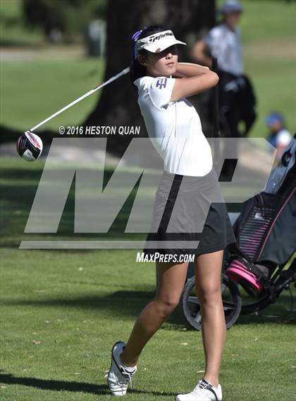 Thumbnail 2 in CIF Southern Section Girls Golf Championships photogallery.